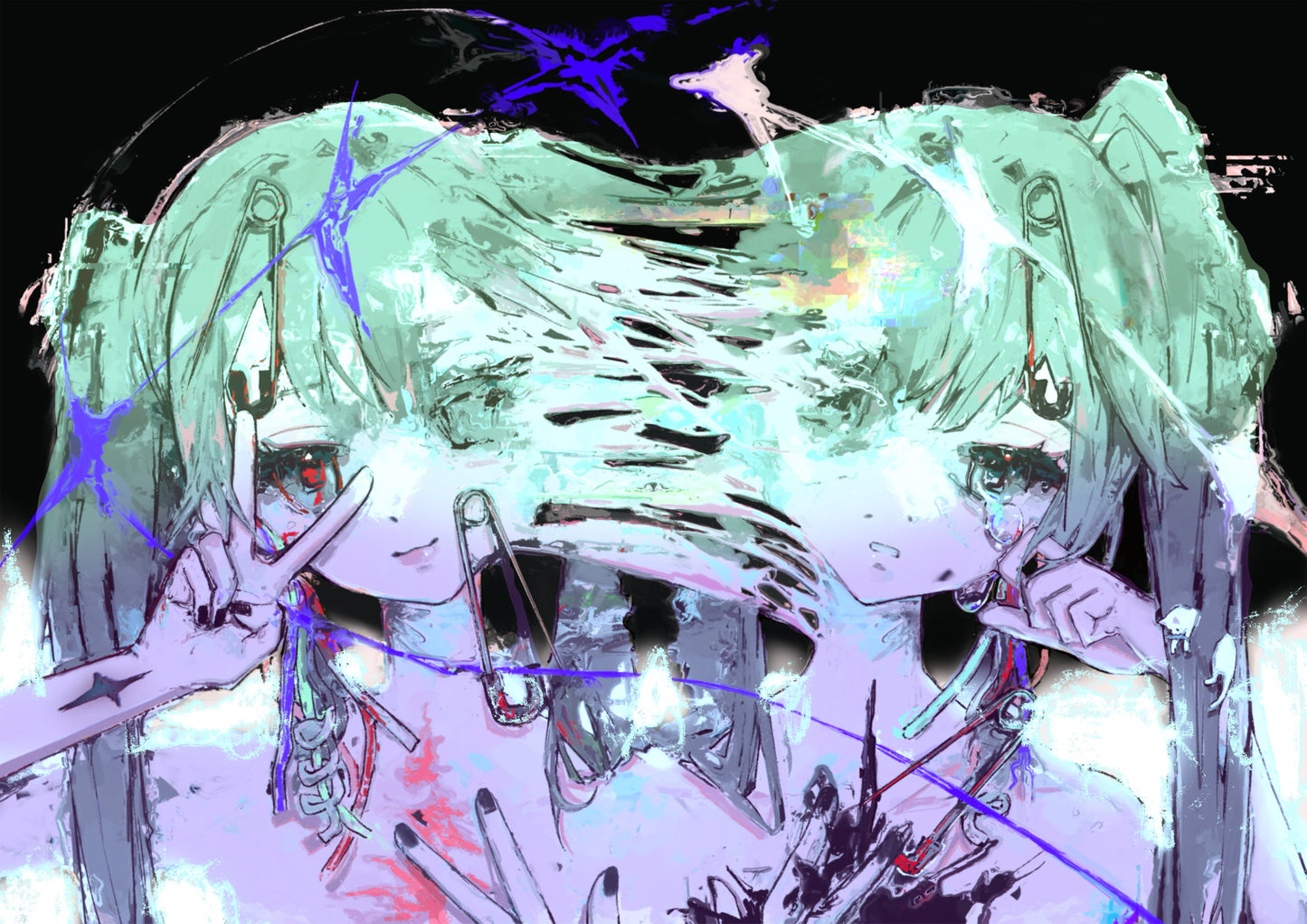 Miku Glitched Space